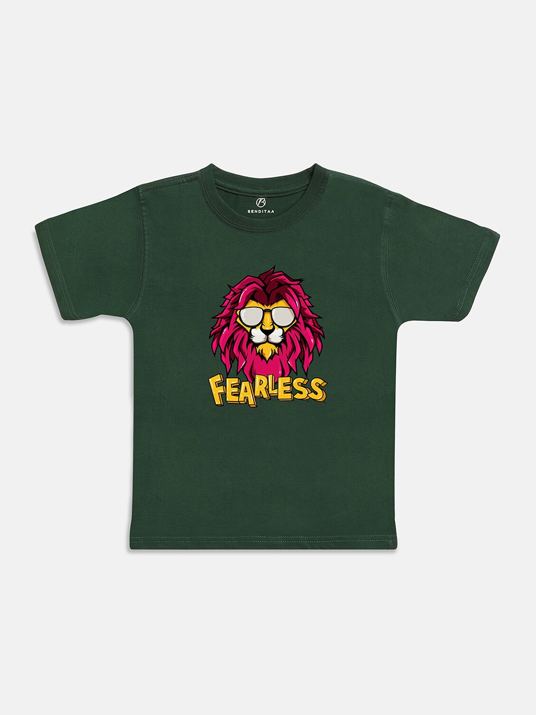 BAESD Boys Fearless Typography Printed Antimicrobial Pure Cotton T-Shirt, Green
BAESD Boys Fearless Typography Printed Antimicrobial Pure Cotton T-Shirt, Green