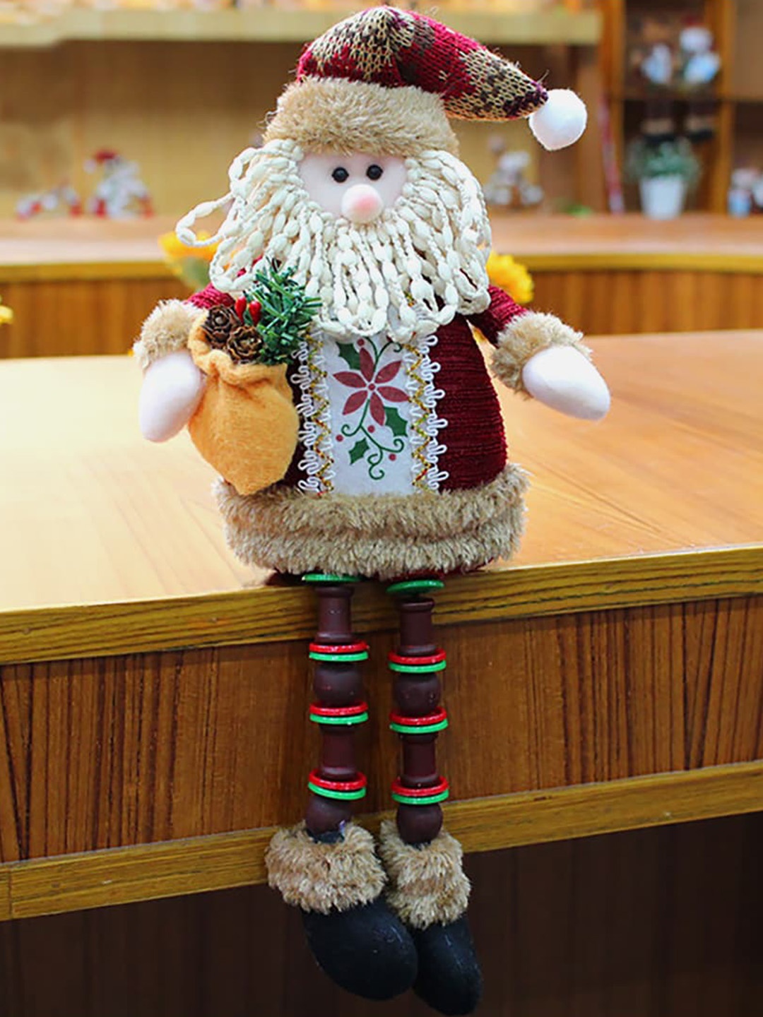 Little Surprise Box LLP Red Fluffy Hanging Legs Santa Claus Christmas Festive Decor
Little Surprise Box LLP Red Fluffy Hanging Legs Santa Claus Christmas Festive Decor