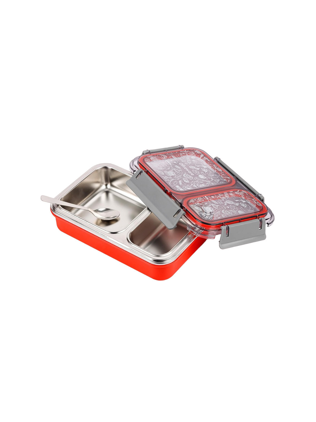 SOPL-OLIVEWARE Orange Stainless Steel Microwave Safe Lunch Box 700 ml
SOPL-OLIVEWARE Orange Stainless Steel Microwave Safe Lunch Box 700 ml