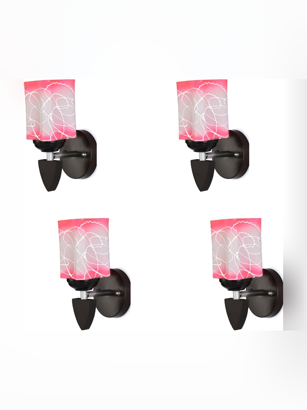 Afast Pink & White 4 Pieces Printed Rectangular Shaped Glass Contemporary Wall Lamp
Afast Pink & White 4 Pieces Printed Rectangular Shaped Glass Contemporary Wall Lamp