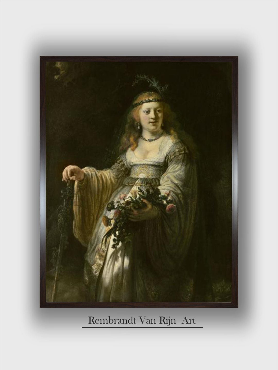 The Art House Black & Green Wooden Rembrandt Van Rijn Painting Wall Art
The Art House Black & Green Wooden Rembrandt Van Rijn Painting Wall Art