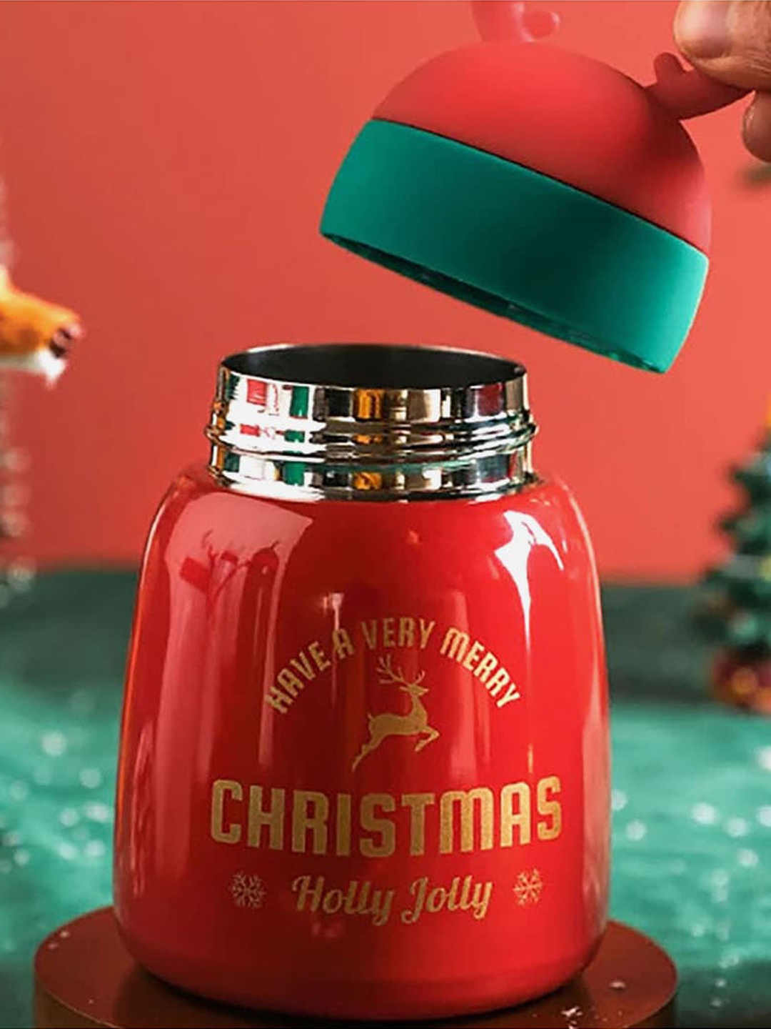 Little Surprise Box LLP Mini Belly Red & Green Printed Stainless Steel Water Bottle 300 ML
Little Surprise Box LLP Mini Belly Red & Green Printed Stainless Steel Water Bottle 300 ML
