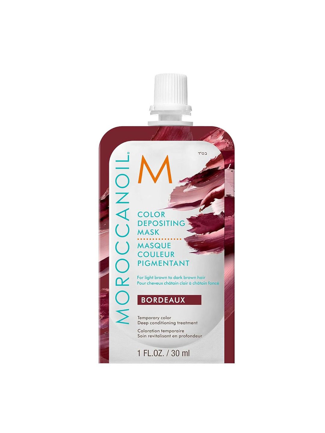 MOROCCANOIL Color Depositing Mask for Light Brown to Dark Brown Hair 30 ml - Bordeaux, Burgundy
MOROCCANOIL Color Depositing Mask for Light Brown to Dark Brown Hair 30 ml - Bordeaux, Burgundy