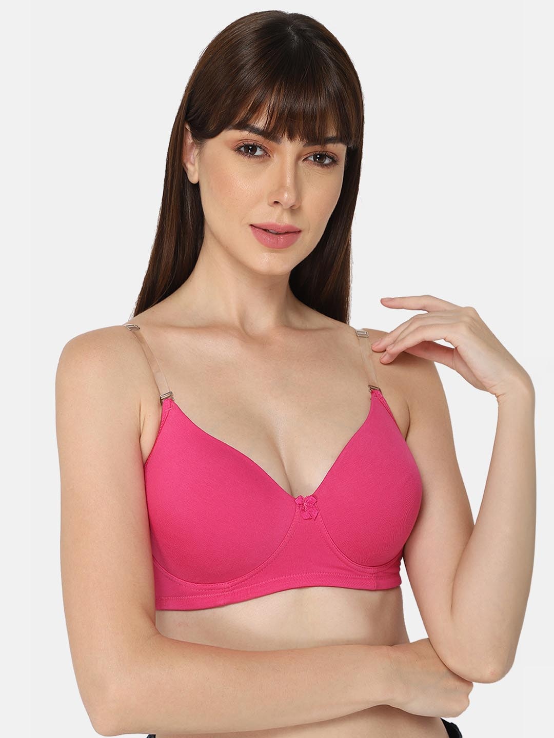intimacy LINGERIE Medium Coverage Heavily Padded Cotton T-shirt Bra With All Day Comfort, Pink
intimacy LINGERIE Medium Coverage Heavily Padded Cotton T-shirt Bra With All Day Comfort, Pink