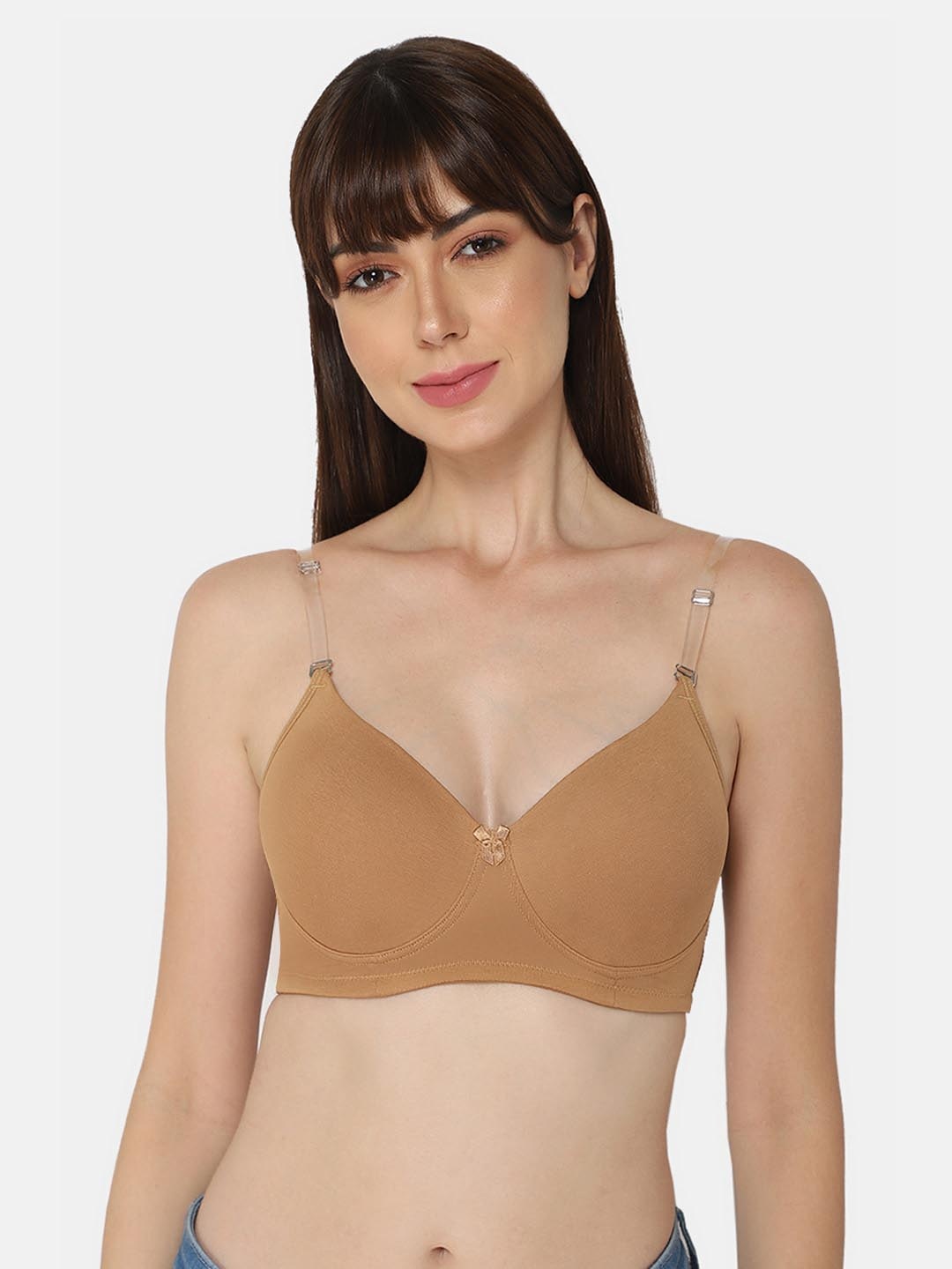 intimacy LINGERIE Medium Coverage Heavily Padded Cotton T-shirt Bra With All Day Comfort, Brown
intimacy LINGERIE Medium Coverage Heavily Padded Cotton T-shirt Bra With All Day Comfort, Brown