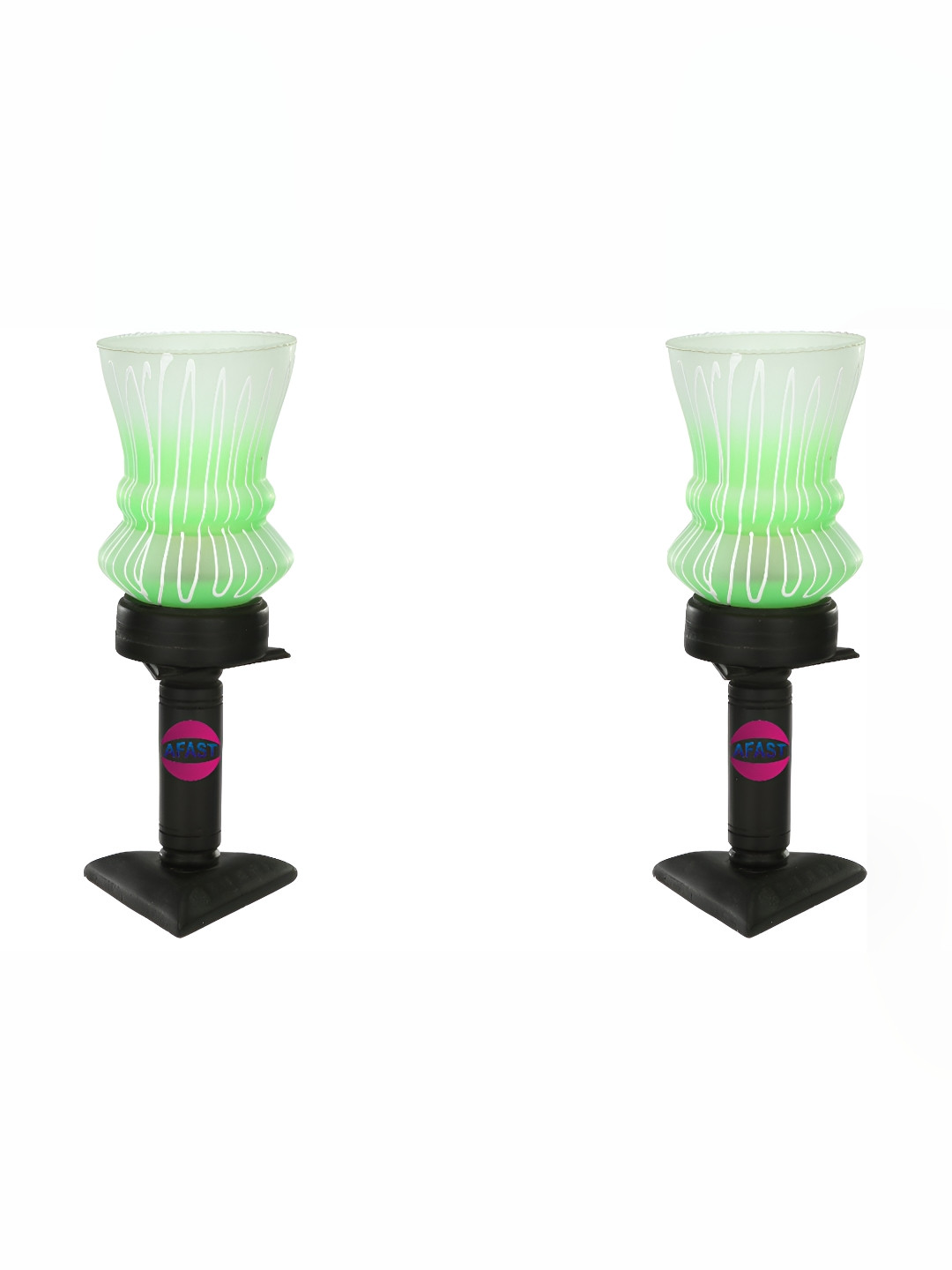 Afast Green & Black 2 Pieces Printed Glass Contemporary Table Lamp With Adjustable Cord
Afast Green & Black 2 Pieces Printed Glass Contemporary Table Lamp With Adjustable Cord