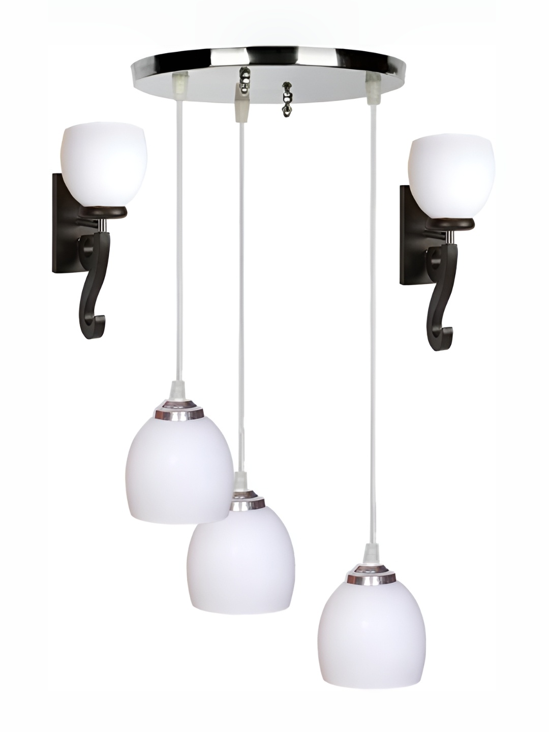 Afast White & Black 5 Pieces Textured Contemporary Glass Wall & Celling Lamps
Afast White & Black 5 Pieces Textured Contemporary Glass Wall & Celling Lamps