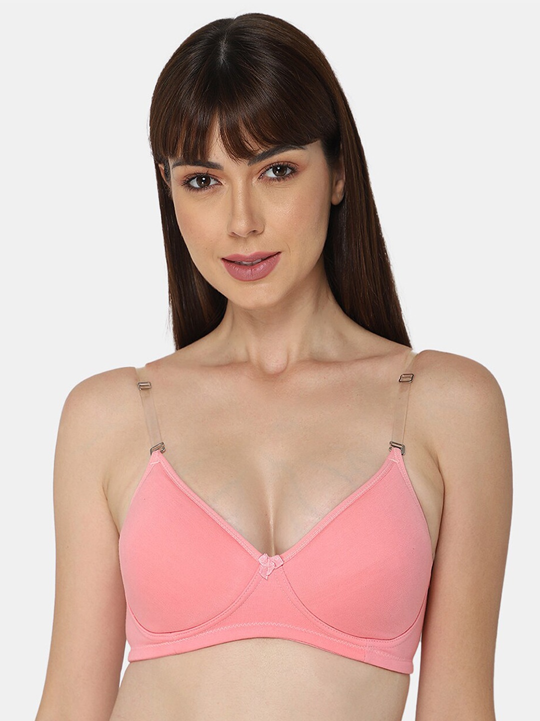 intimacy LINGERIE Medium Coverage Lightly Padded Cotton Bra with All Day Comfort, Pink
intimacy LINGERIE Medium Coverage Lightly Padded Cotton Bra with All Day Comfort, Pink