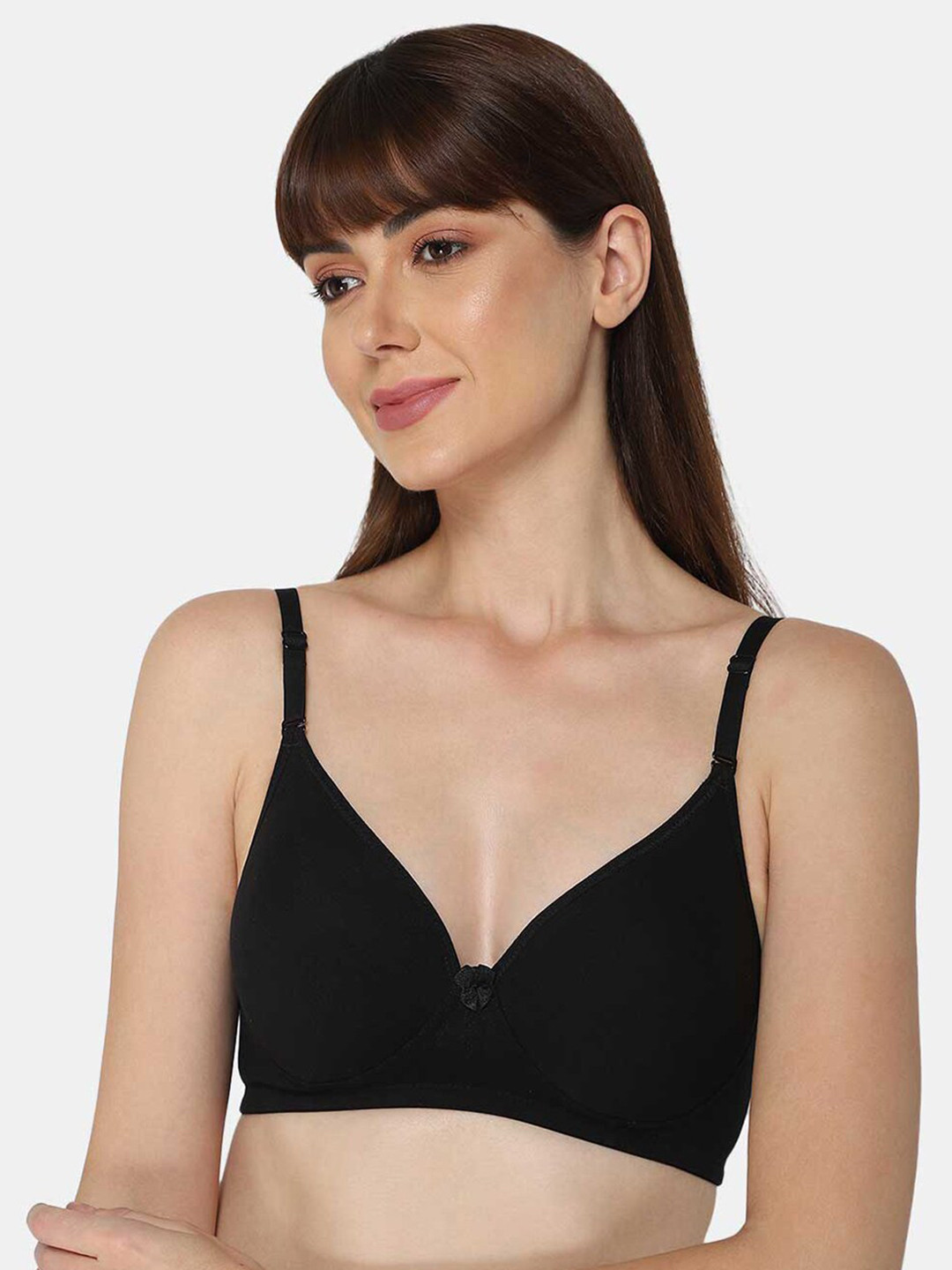 intimacy LINGERIE Medium Coverage Lightly Padded T-shirt Bra With All Day Comfort, Black
intimacy LINGERIE Medium Coverage Lightly Padded T-shirt Bra With All Day Comfort, Black