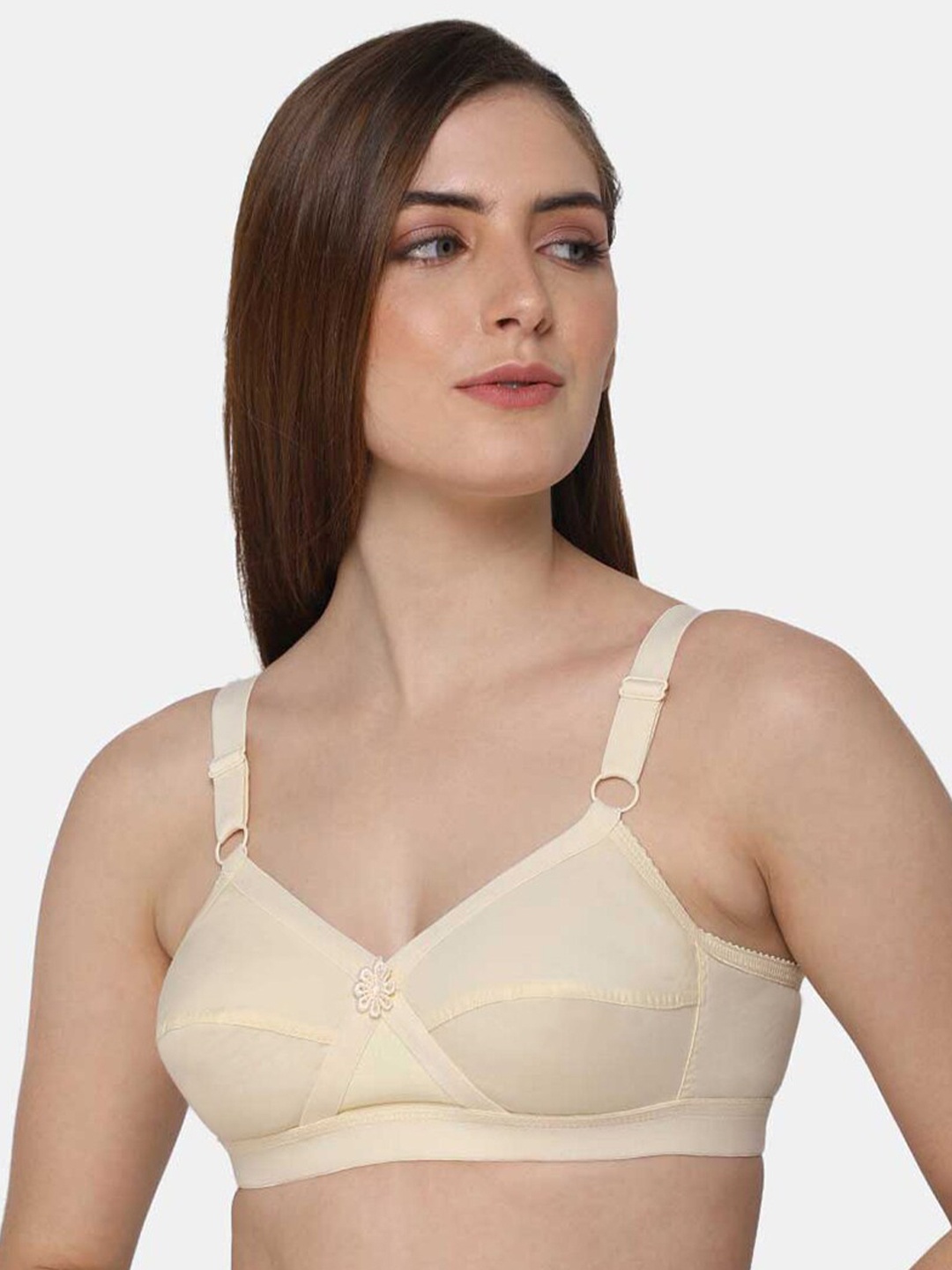 intimacy LINGERIE Full Coverage Non Padded Cotton Bra With All Day Comfort, Cream
intimacy LINGERIE Full Coverage Non Padded Cotton Bra With All Day Comfort, Cream