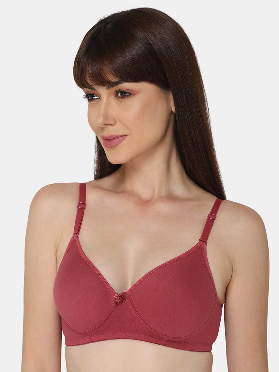 intimacy LINGERIE Medium Coverage Lightly Padded Cotton T-shirt Bra With All Day Comfort, Red
intimacy LINGERIE Medium Coverage Lightly Padded Cotton T-shirt Bra With All Day Comfort, Red