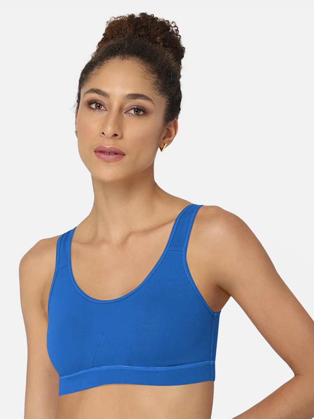 intimacy LINGERIE Full Coverage Moisture Wicking Workout Bra With All Day Comfort, Blue
intimacy LINGERIE Full Coverage Moisture Wicking Workout Bra With All Day Comfort, Blue