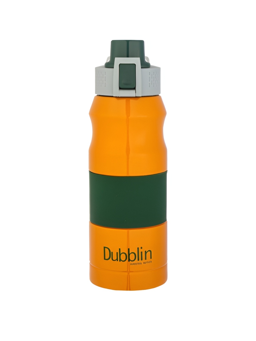 Dubblin Happy Orange & Green Stainless Steel Single Wall Vacuum Sipper Water Bottle 680 ML
Dubblin Happy Orange & Green Stainless Steel Single Wall Vacuum Sipper Water Bottle 680 ML
