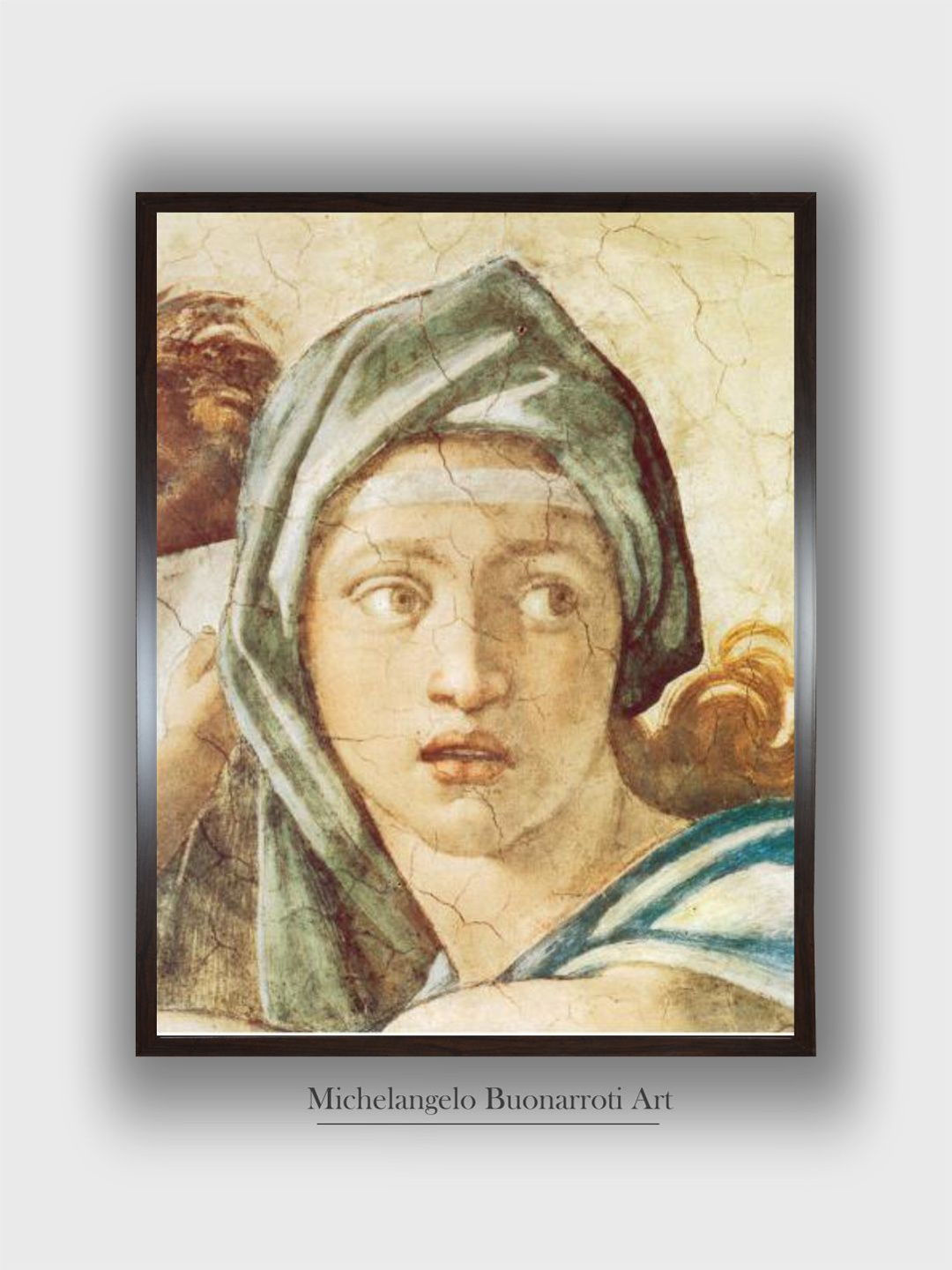 The Art House Brown & Beige Wooden Painting Wall Art