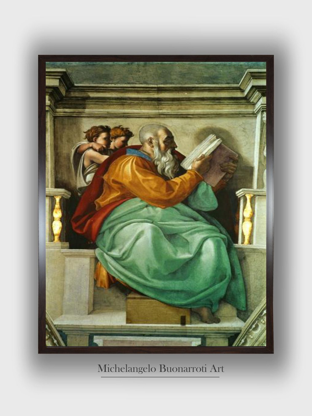 The Art House Brown & Green The Sistine Chapel Wooden Framed Canvas Painting Wall Art
The Art House Brown & Green The Sistine Chapel Wooden Framed Canvas Painting Wall Art