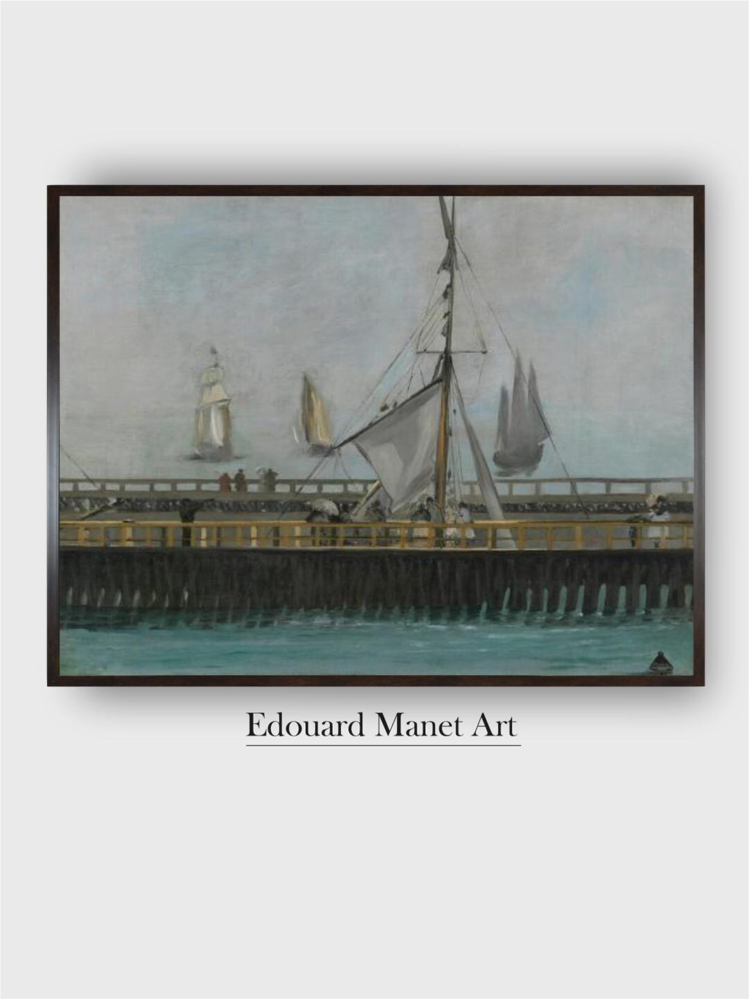 The Art House Grey The Jetty of Boulogne-Sur-Mer Wooden Framed Canvas Painting Wall Art
The Art House Grey The Jetty of Boulogne-Sur-Mer Wooden Framed Canvas Painting Wall Art