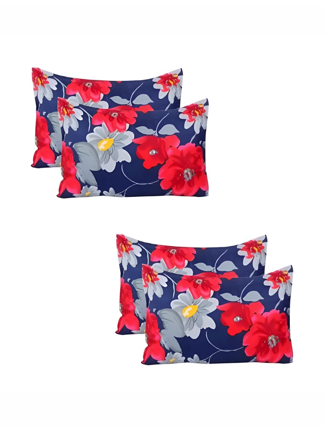Supreme Home Collective Blue & Red 4 Pcs Abstract Pure Cotton Rectangle Pillow Covers
Supreme Home Collective Blue & Red 4 Pcs Abstract Pure Cotton Rectangle Pillow Covers
