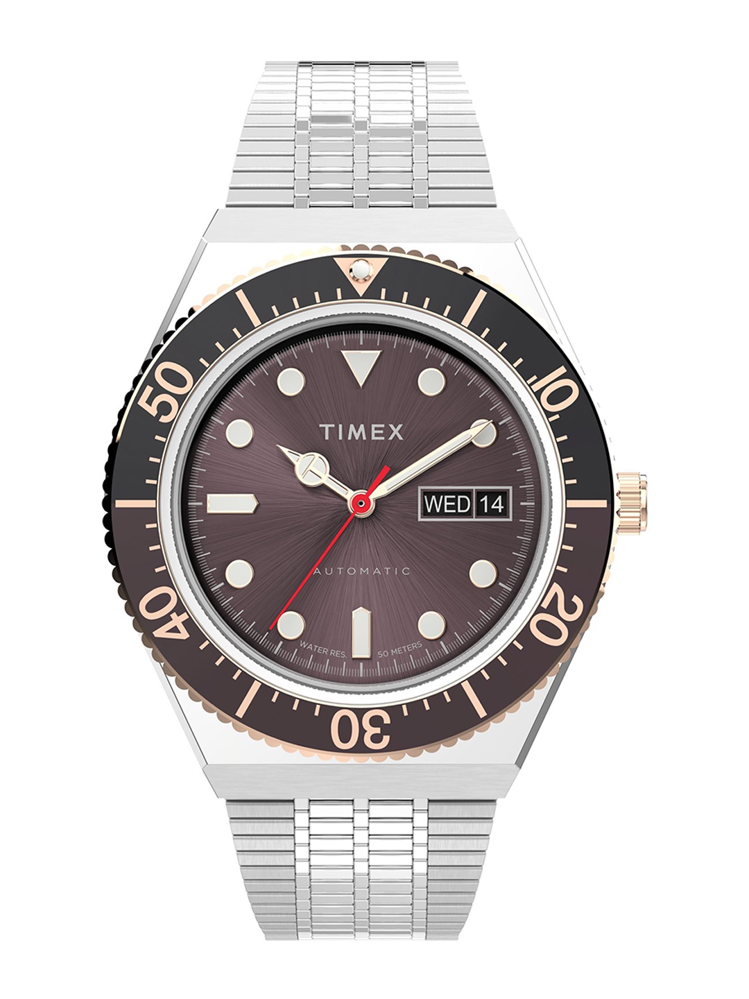 Timex Men Dial & Stainless Steel Bracelet Style Straps Analogue Calendar Watch TW2U96900U9, Brown
Timex Men Dial & Stainless Steel Bracelet Style Straps Analogue Calendar Watch TW2U96900U9, Brown