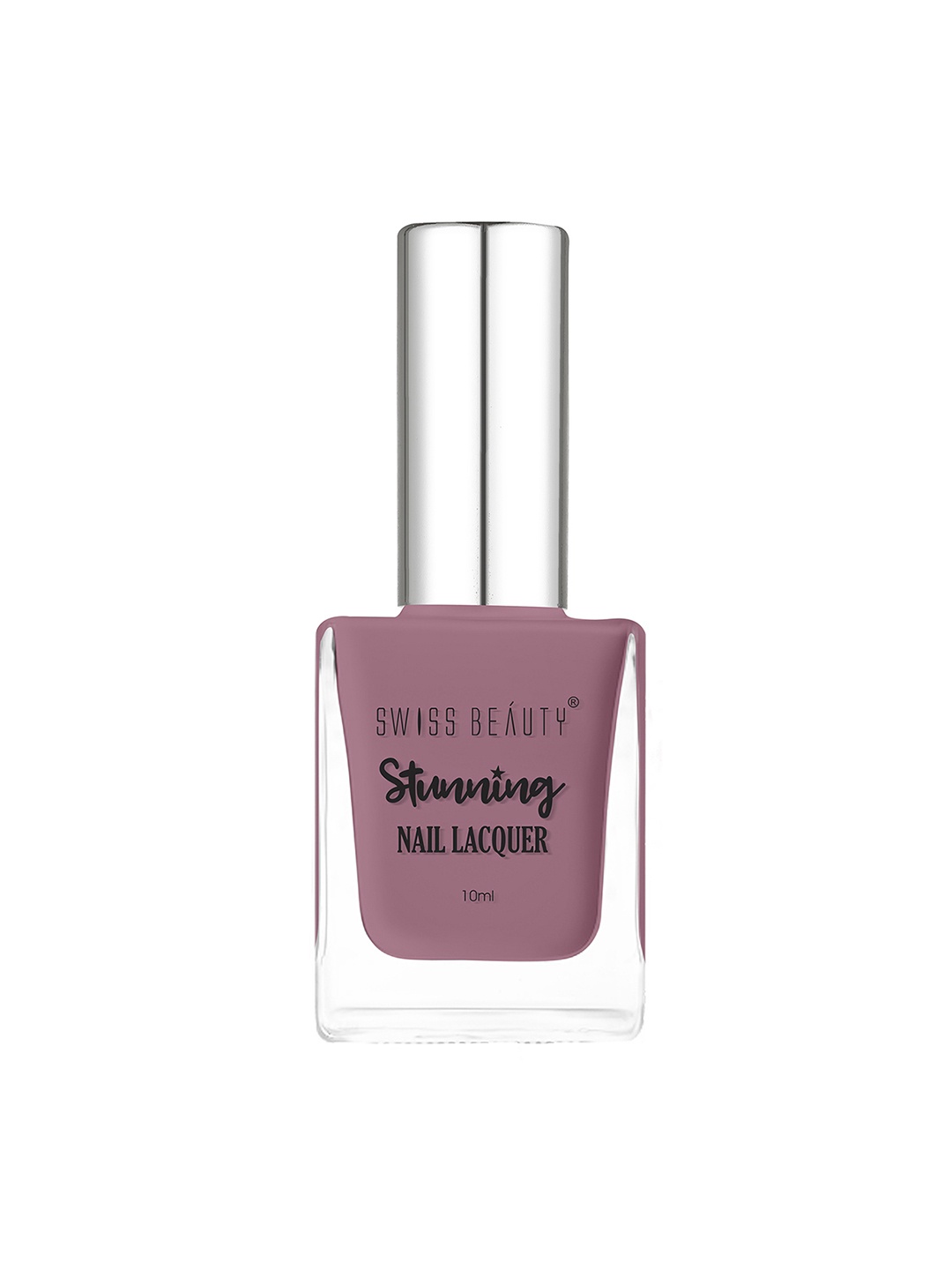 SWISS BEAUTY Intense Pigmentation Long Stay Stunning Nail Polish 10ml - Deep Mauve 78, Purple
SWISS BEAUTY Intense Pigmentation Long Stay Stunning Nail Polish 10ml - Deep Mauve 78, Purple