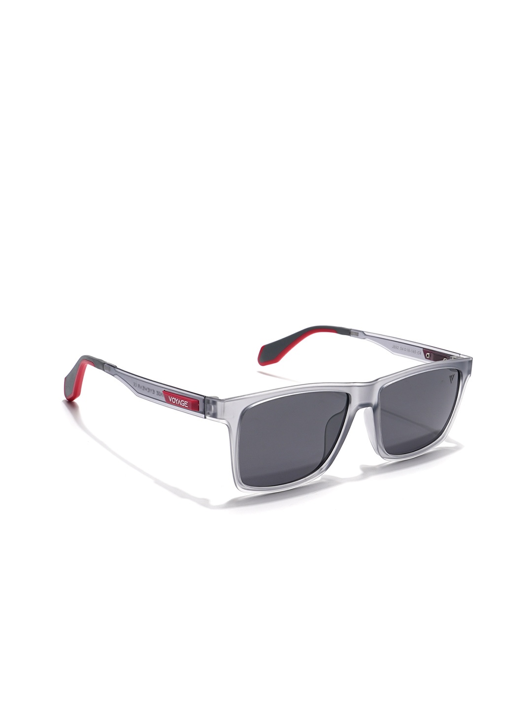 Voyage Unisex Wayfarer Sunglasses With Polarised and UV Protected Lens 892PMG4475Z, Black
Voyage Unisex Wayfarer Sunglasses With Polarised and UV Protected Lens 892PMG4475Z, Black