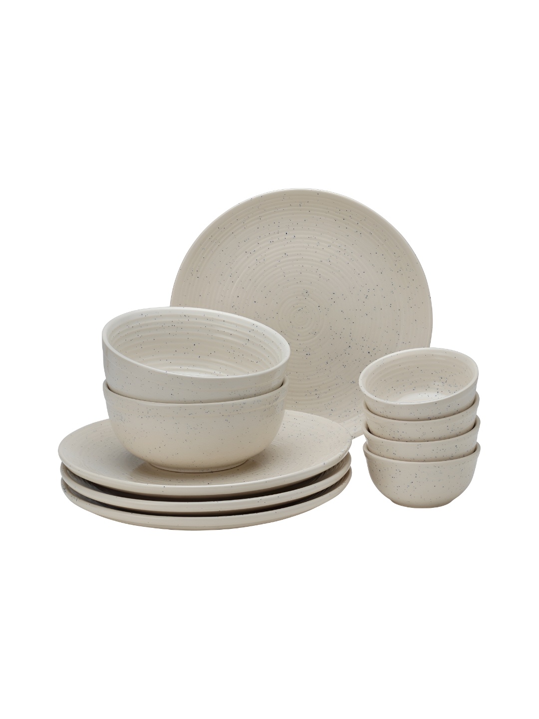 BODHI HOUSE White & 10 Pieces Handcrafted and Hand Painted Stoneware Glossy Dinner Set
BODHI HOUSE White & 10 Pieces Handcrafted and Hand Painted Stoneware Glossy Dinner Set