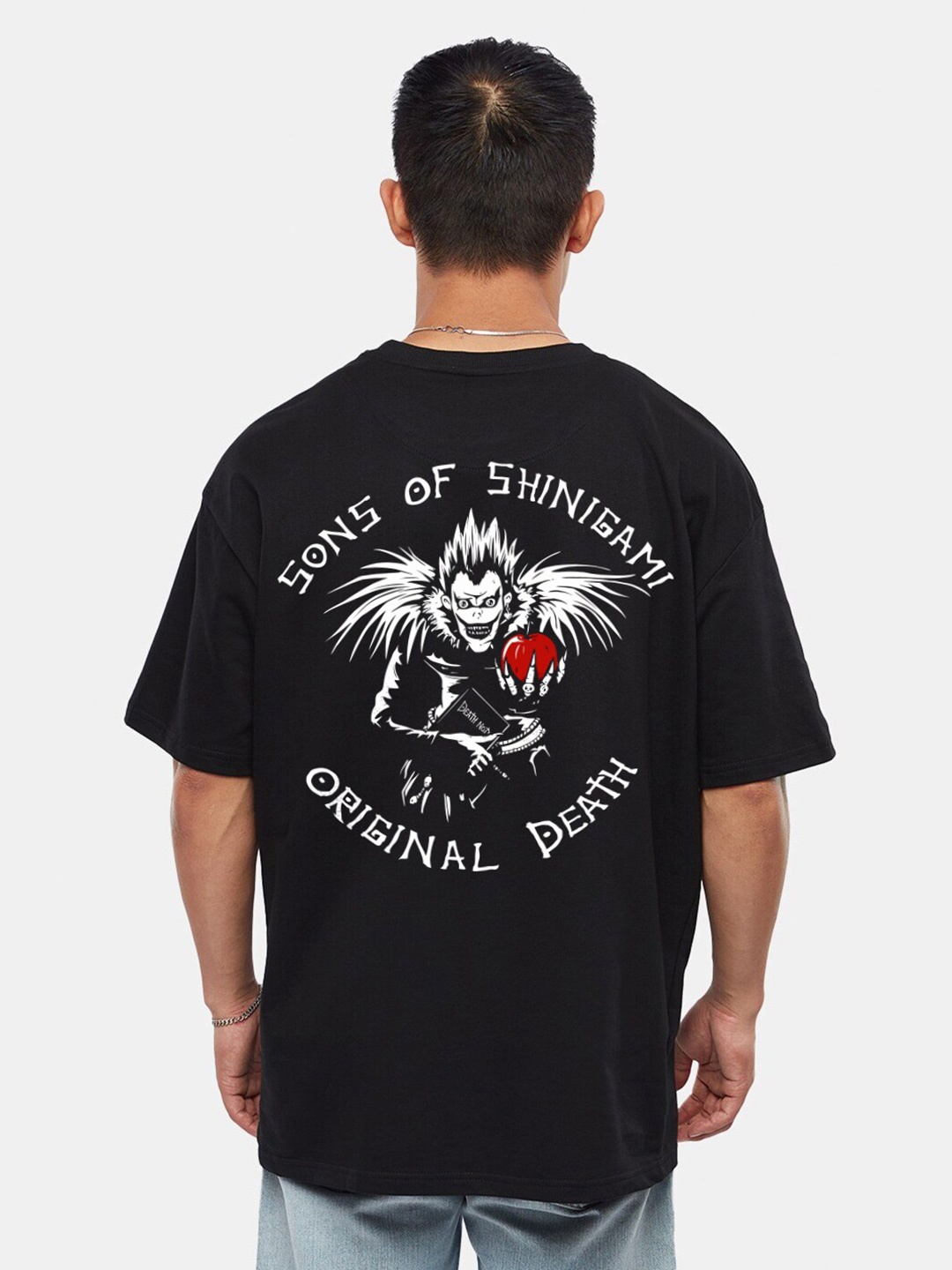 Crazymonk Itachi Uchiha Clan Printed Drop Shoulder Sleeves Anime Oversized Cotton T-shirt, Black
Crazymonk Itachi Uchiha Clan Printed Drop Shoulder Sleeves Anime Oversized Cotton T-shirt, Black