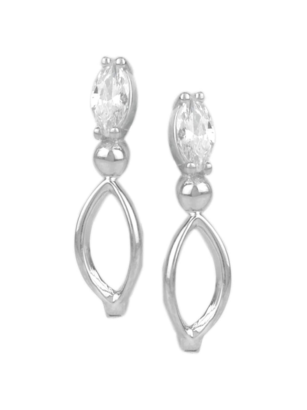 Silverwala Silver Contemporary Hoop Earrings
Silverwala Silver Contemporary Hoop Earrings