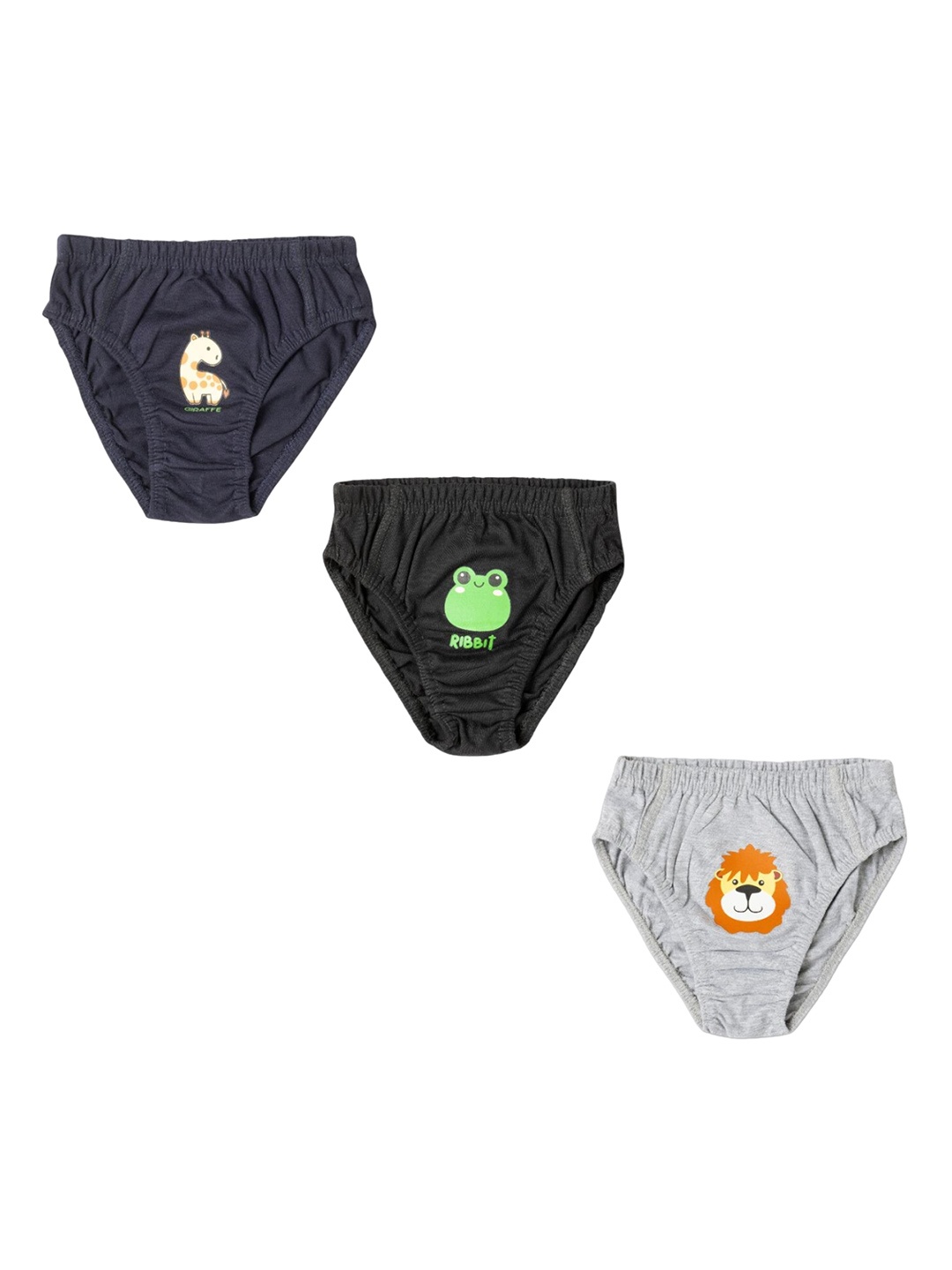 BAESD Boys Pack Of 3 Conversational Printed Cotton Basic Briefs TKB22-BBC3-2T3, Black
BAESD Boys Pack Of 3 Conversational Printed Cotton Basic Briefs TKB22-BBC3-2T3, Black