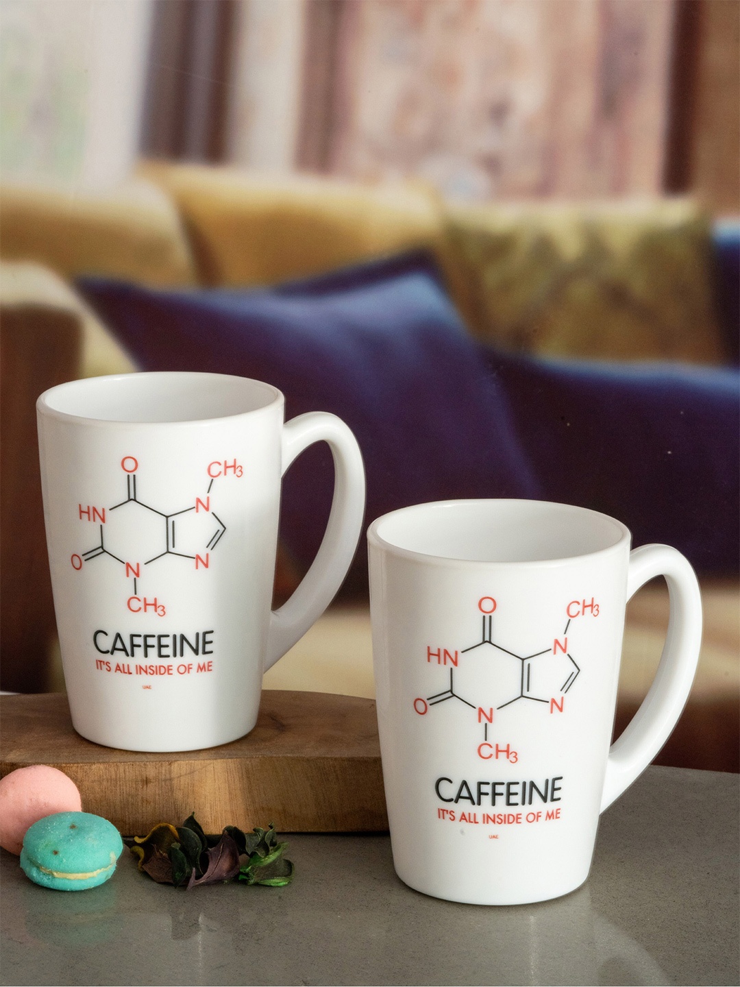 Luminarc White & Black 6 Pieces Dishwasher Safe Printed Opalware Glossy Mug 320 ML
Luminarc White & Black 6 Pieces Dishwasher Safe Printed Opalware Glossy Mug 320 ML