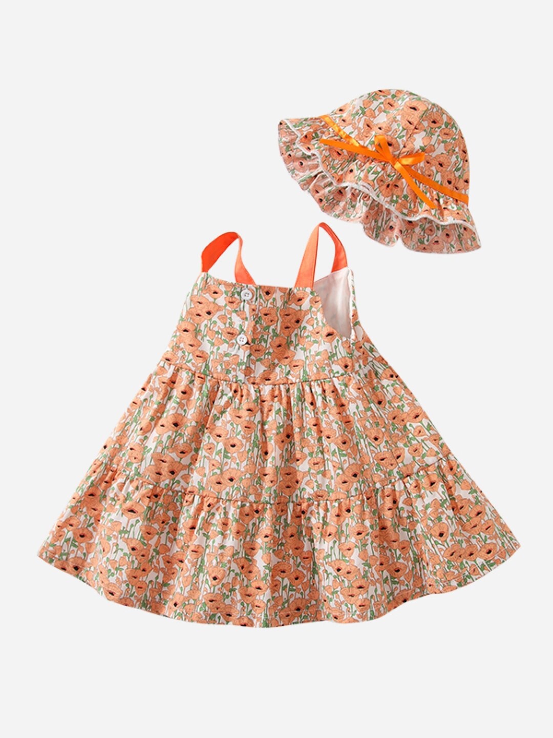 StyleCast Floral Printed Square Neck Shoulder Straps Casual Print A-Line Dress, Orange
StyleCast Floral Printed Square Neck Shoulder Straps Casual Print A-Line Dress, Orange