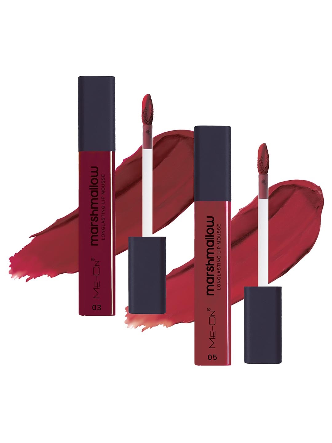 ME-ON Set Of 2 Marshmallow Long Lasting Lip Mousse -6ml Each - Shades 3 & 5, Pink
ME-ON Set Of 2 Marshmallow Long Lasting Lip Mousse -6ml Each - Shades 3 & 5, Pink