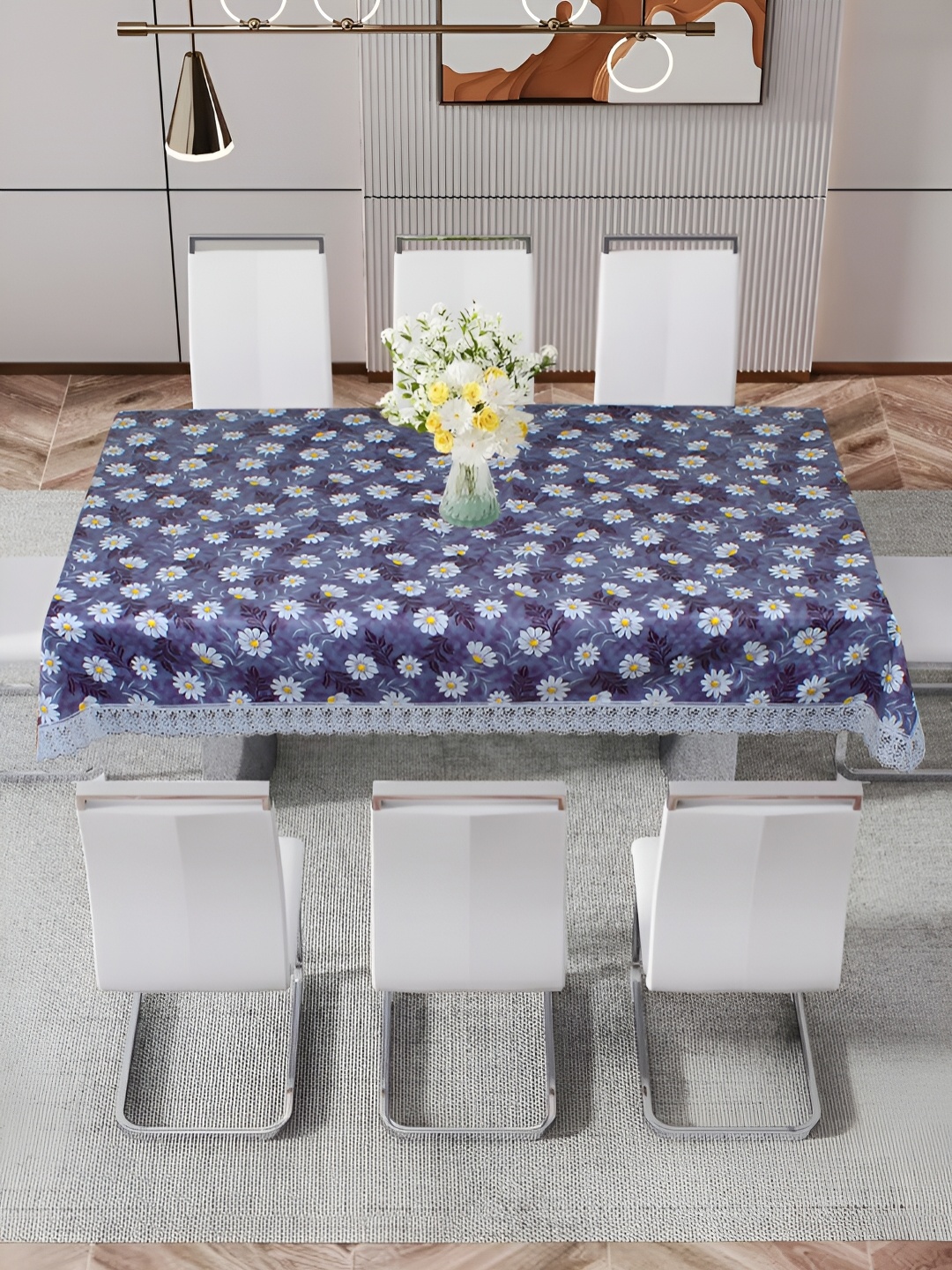 DREAM CARE Grey & Black Geometric Printed Waterproof 8 Seater Rectangular Table Cover
DREAM CARE Grey & Black Geometric Printed Waterproof 8 Seater Rectangular Table Cover