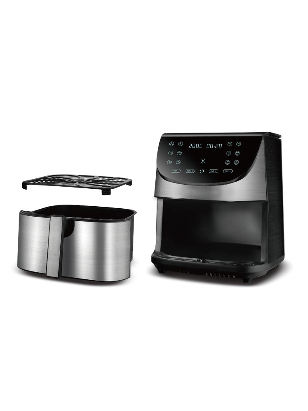 BERGNER MasterPro Black 360 Degree Technology, 12 PreSet Menu Watt 1700 Air Fryer 7.8 L
BERGNER MasterPro Black 360 Degree Technology, 12 PreSet Menu Watt 1700 Air Fryer 7.8 L