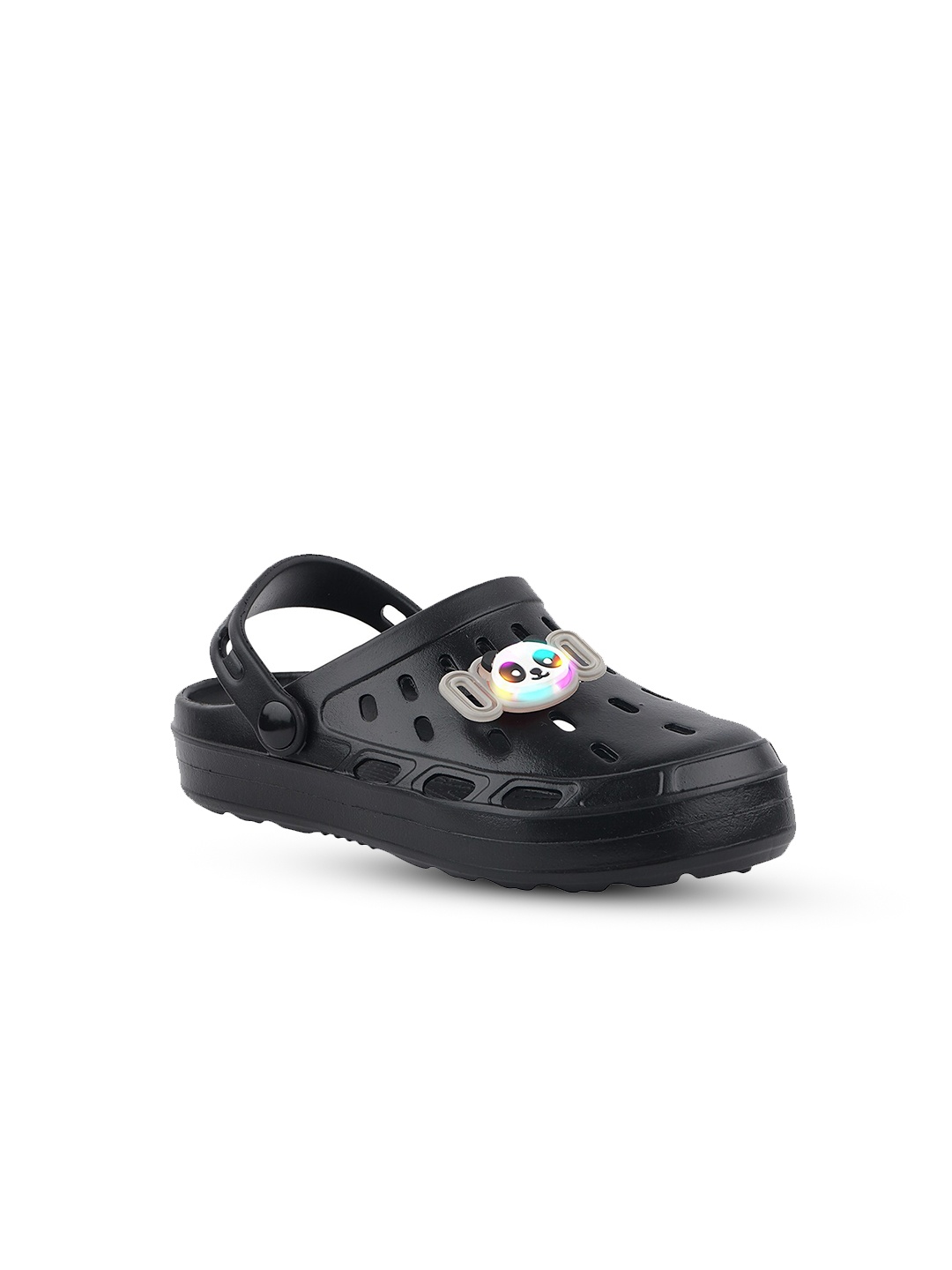 BAESD Kids Self Design Clogs, Black
