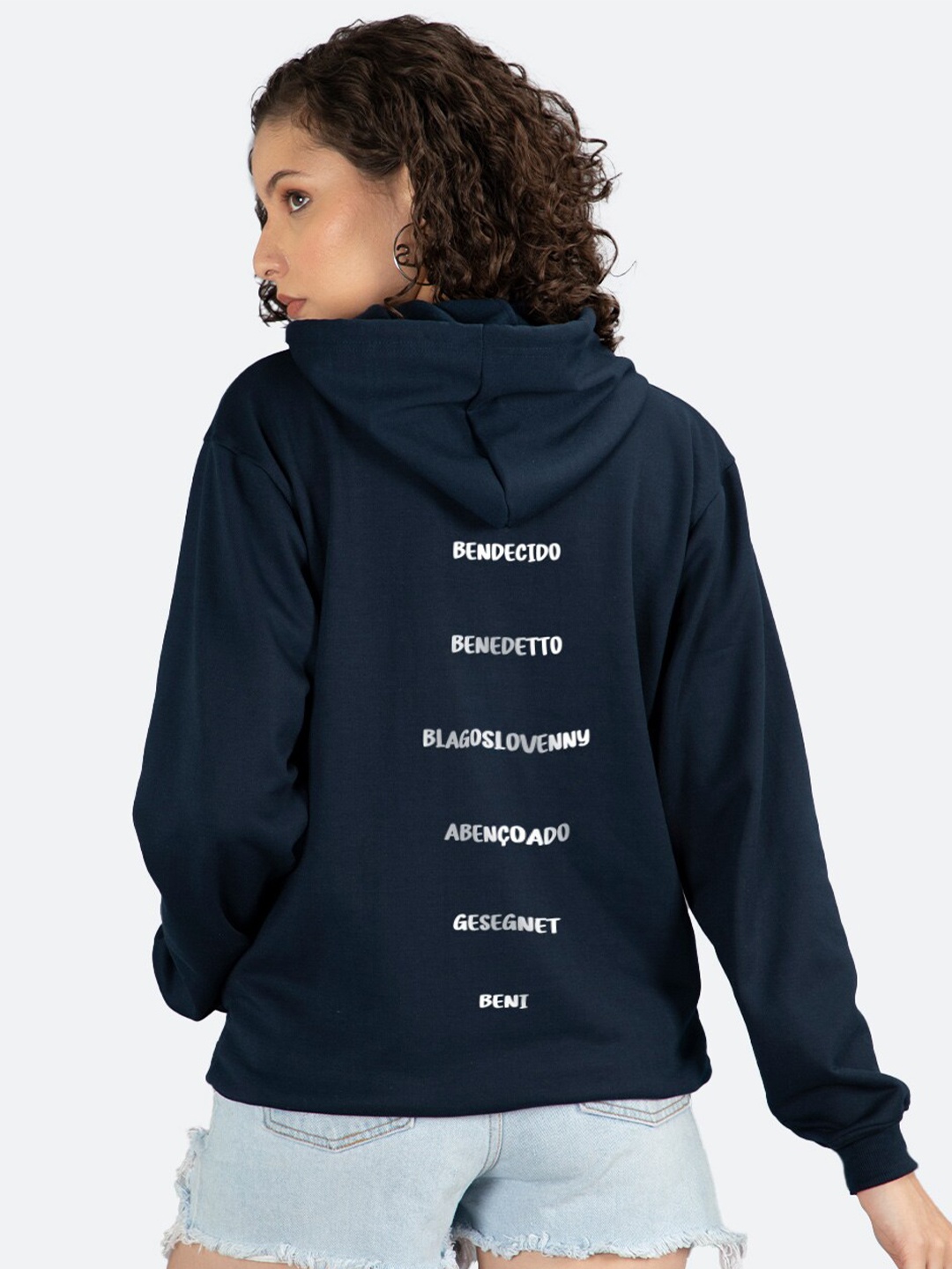 Mad Over Print Typography Printed Hooded Long Sleeves Fleece Pullover Sweatshirt, Blue
Mad Over Print Typography Printed Hooded Long Sleeves Fleece Pullover Sweatshirt, Blue