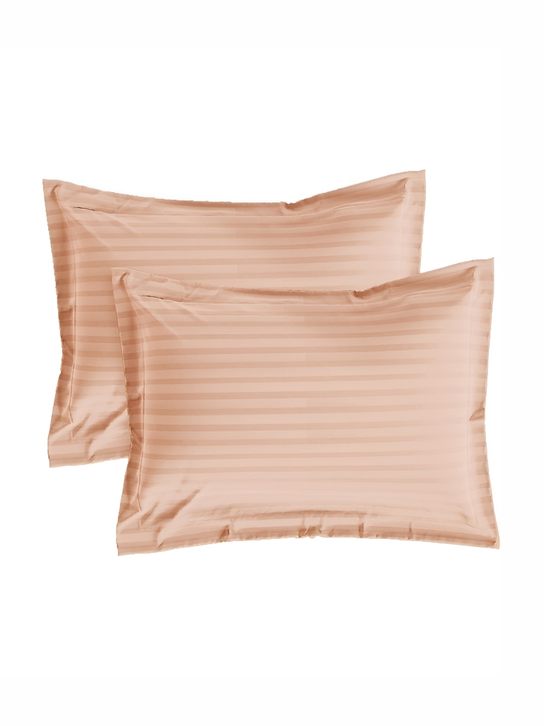 House of Owlet Peach-Coloured 2 Pieces Striped Pure Cotton Rectangle Pillow Covers
House of Owlet Peach-Coloured 2 Pieces Striped Pure Cotton Rectangle Pillow Covers