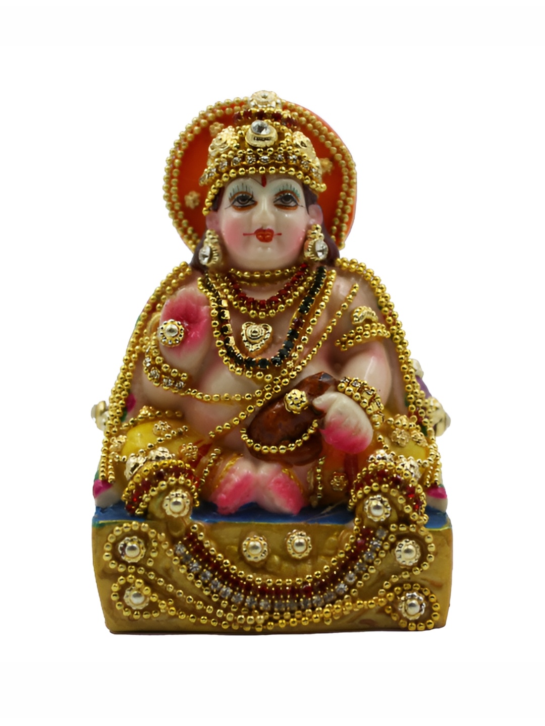 ESVAR STONECRAFT Red Religious Idol Showpiece