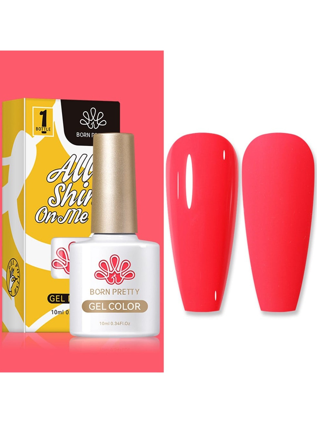BORN PRETTY Silky White Series All Shine On-Me UV Gel Nail Polish 10ml - Shade CG098, Pink
BORN PRETTY Silky White Series All Shine On-Me UV Gel Nail Polish 10ml - Shade CG098, Pink