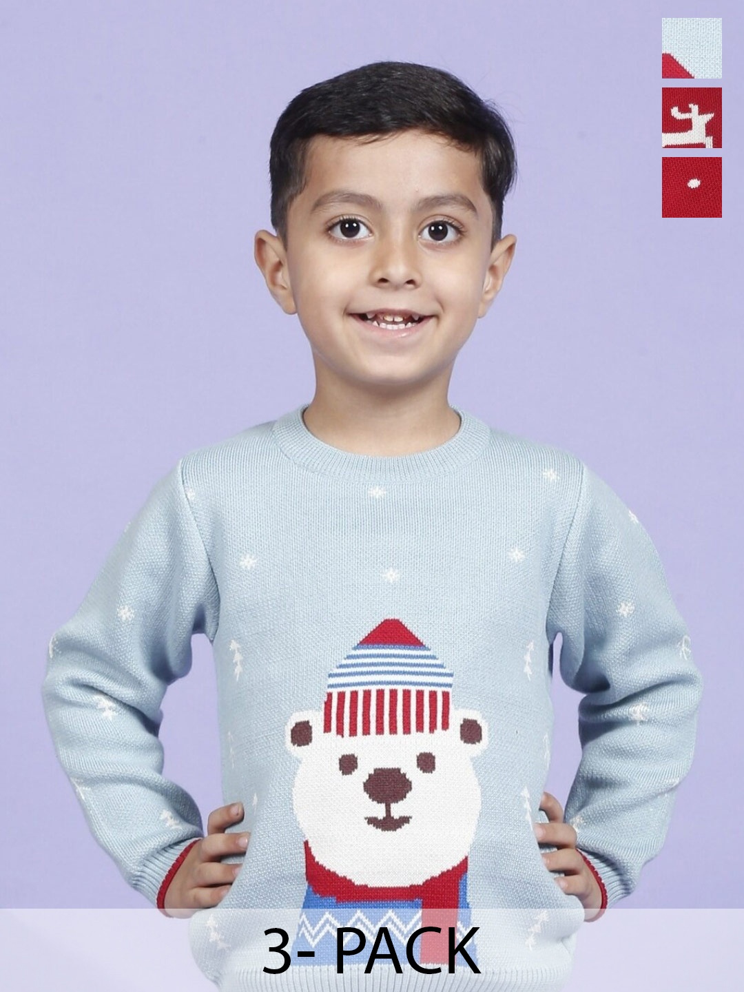 Greendeer Kids Self Designed Skin Friendly Pure Cotton Sweaters With Trousers, Grey
Greendeer Kids Self Designed Skin Friendly Pure Cotton Sweaters With Trousers, Grey