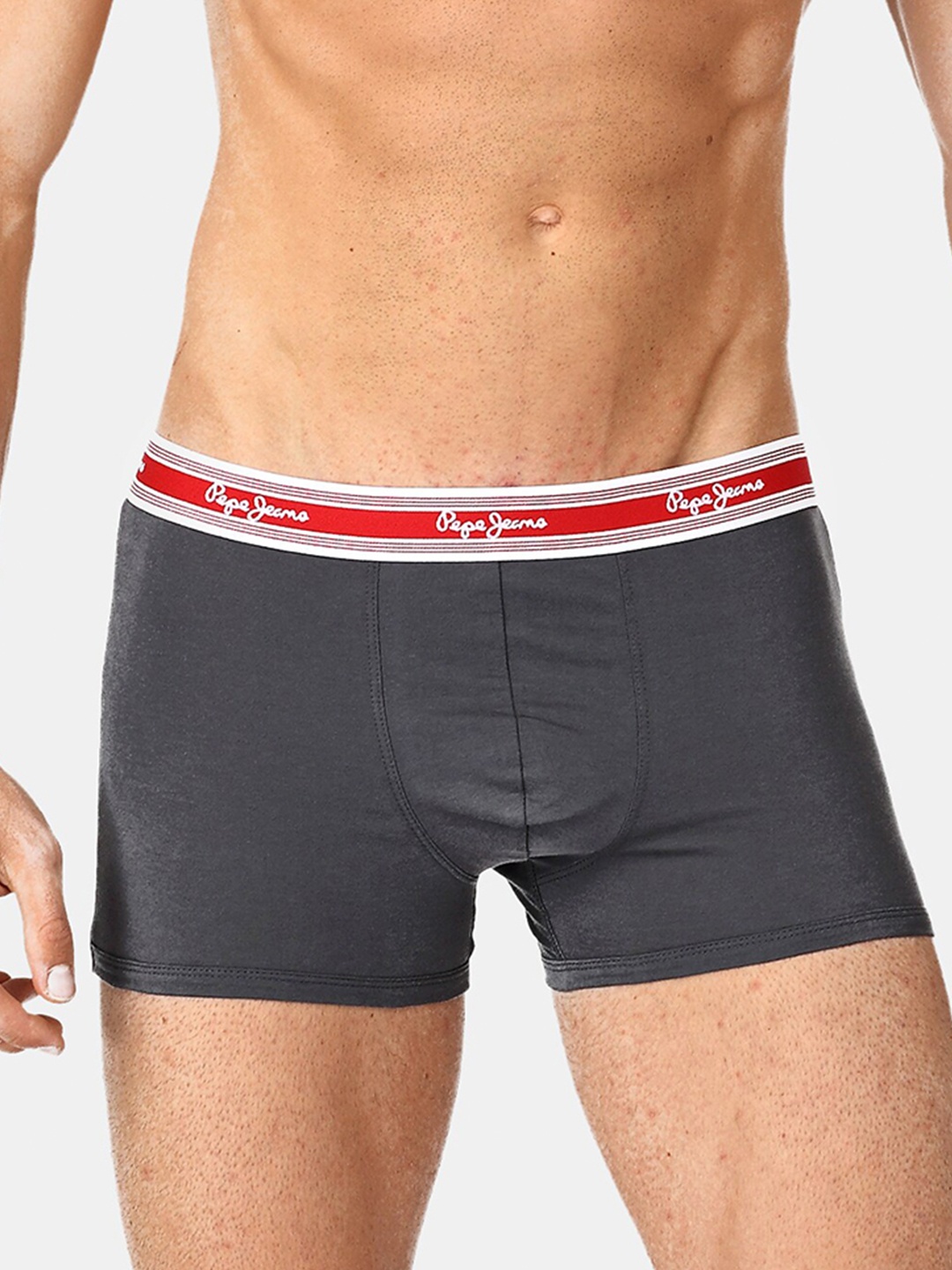 Pepe Jeans Stretchable Pure Cotton Short Trunk CLT03-04_Mid Grey|Mid Grey, Charcoal
Pepe Jeans Stretchable Pure Cotton Short Trunk CLT03-04_Mid Grey|Mid Grey, Charcoal