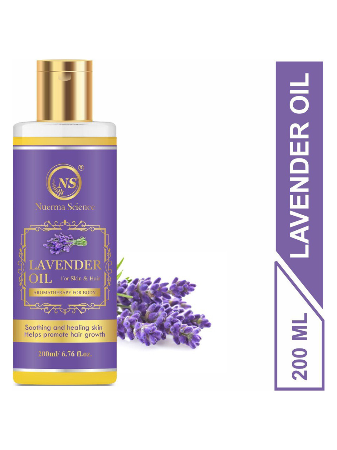 Nuerma Science Aromatherapy Lavender Oil - 200ml
Nuerma Science Aromatherapy Lavender Oil - 200ml