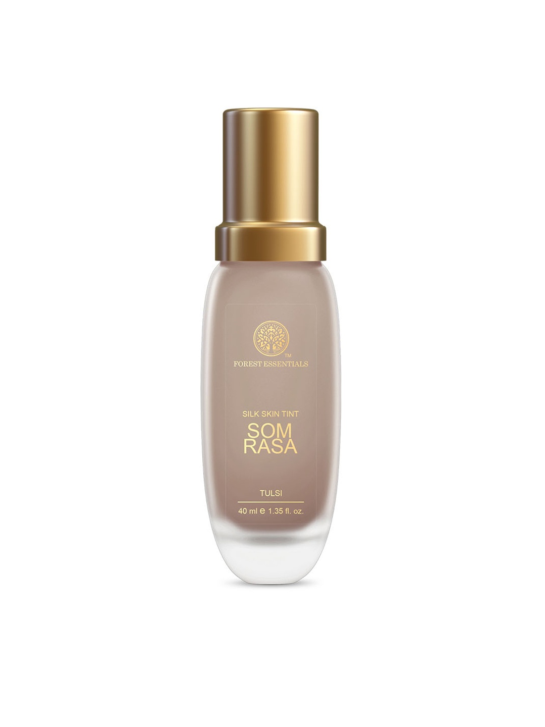 Forest Essentials Som Rasa Lightweight Silk Skin Tint with Moringa Oil 40ml - Tulsi, Brown
Forest Essentials Som Rasa Lightweight Silk Skin Tint with Moringa Oil 40ml - Tulsi, Brown