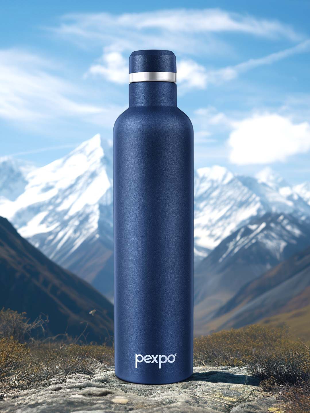Pexpo Oreo Denim Blue Thermosteel ISI Certified Hot Flask Insulated Water Bottle 1000ml, Navy blue
Pexpo Oreo Denim Blue Thermosteel ISI Certified Hot Flask Insulated Water Bottle 1000ml, Navy blue