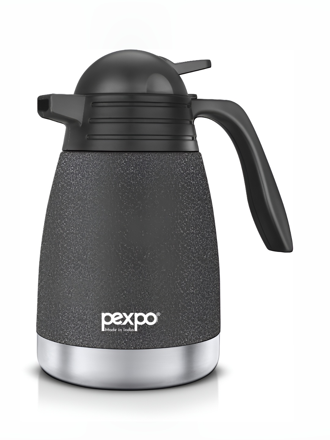 Pexpo Cosmo Black Printed ISI Certified Thermosteel Hot Flask Insulated Carafe 2000ml
Pexpo Cosmo Black Printed ISI Certified Thermosteel Hot Flask Insulated Carafe 2000ml