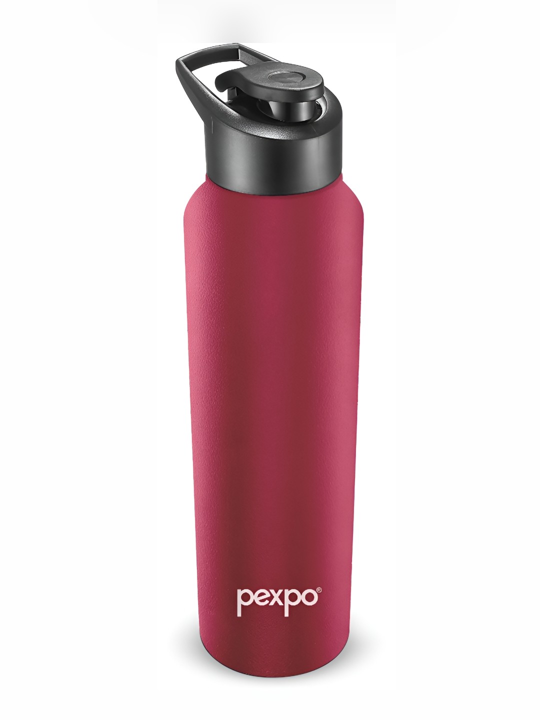 Pexpo CHROMO Sports & Hiking Stainless Steel 750ml Single wall Red Water Bottle, Maroon
Pexpo CHROMO Sports & Hiking Stainless Steel 750ml Single wall Red Water Bottle, Maroon