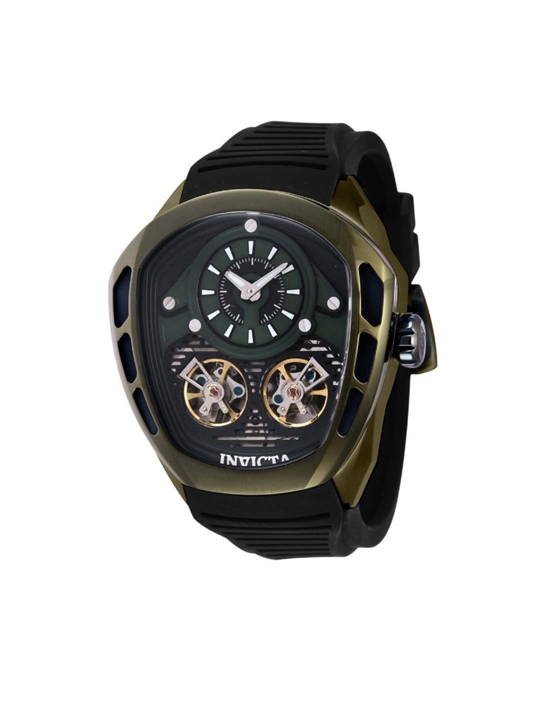 Invicta Men Black Dial & Black Wrap Around Straps Analogue Automatic Motion Powered Watch 43866
Invicta Men Black Dial & Black Wrap Around Straps Analogue Automatic Motion Powered Watch 43866