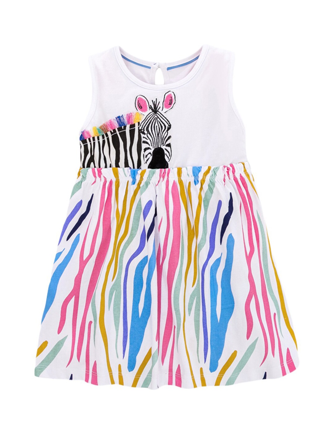 StyleCast Girls White & Pink Abstract Printed Pure Cotton Fit and Flare Dress, Multi
StyleCast Girls White & Pink Abstract Printed Pure Cotton Fit and Flare Dress, Multi