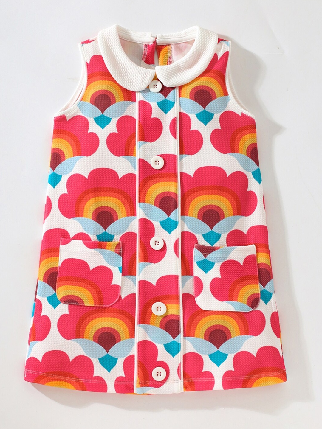 StyleCast Cotton Shirt Collar Casual Floral Printed Sleeveless Knee Length A-Line Dress, Red
StyleCast Cotton Shirt Collar Casual Floral Printed Sleeveless Knee Length A-Line Dress, Red