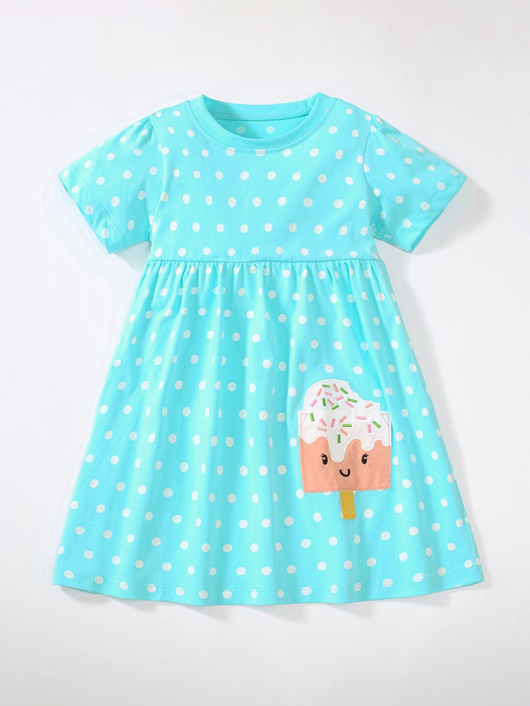 StyleCast Cotton Round Neck Casual Graphic Short Sleeves Knee Length A-Line Dress, Blue
StyleCast Cotton Round Neck Casual Graphic Short Sleeves Knee Length A-Line Dress, Blue