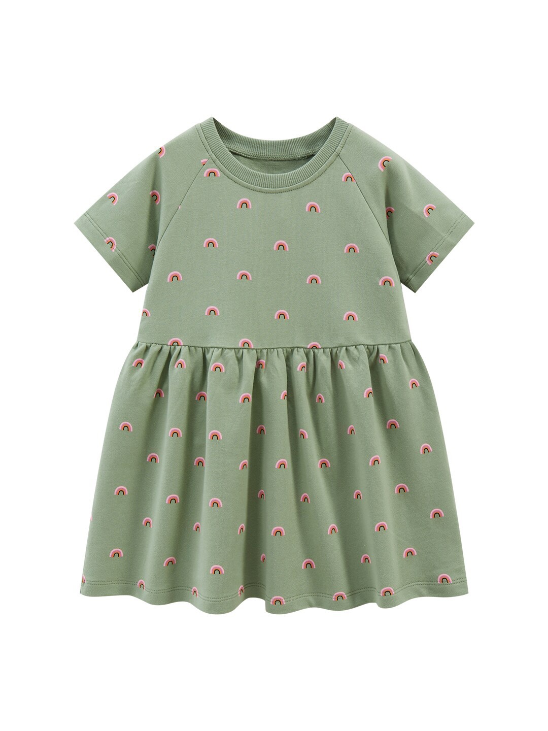 StyleCast Cotton Round Neck Casual Geometric Short Sleeves Knee Length A-Line Dress, Green
StyleCast Cotton Round Neck Casual Geometric Short Sleeves Knee Length A-Line Dress, Green
